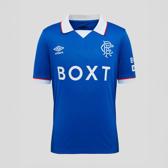 Rangers FC 25/26 Kid's Home Short Sleeve Shirt