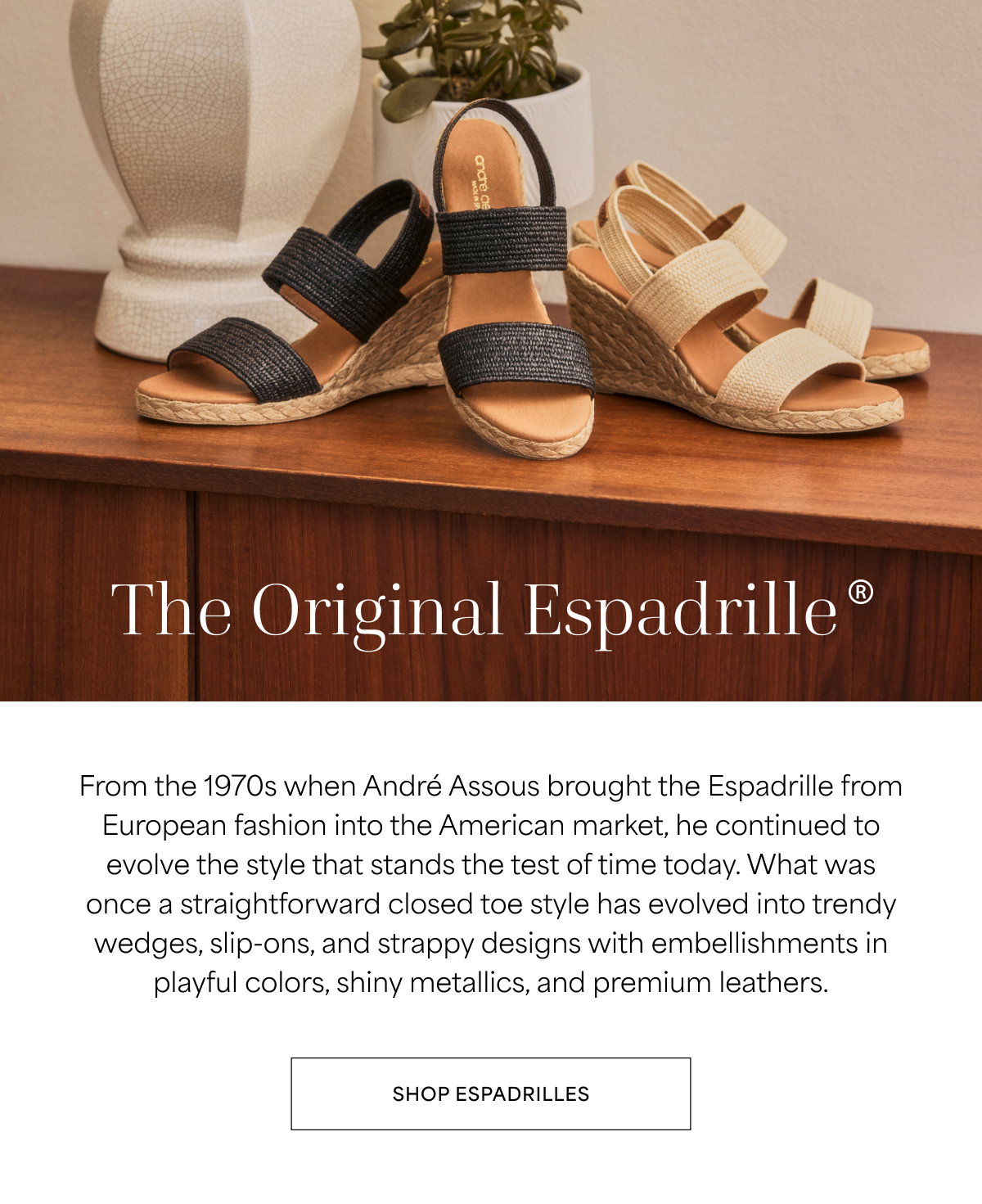 The original Espadrille