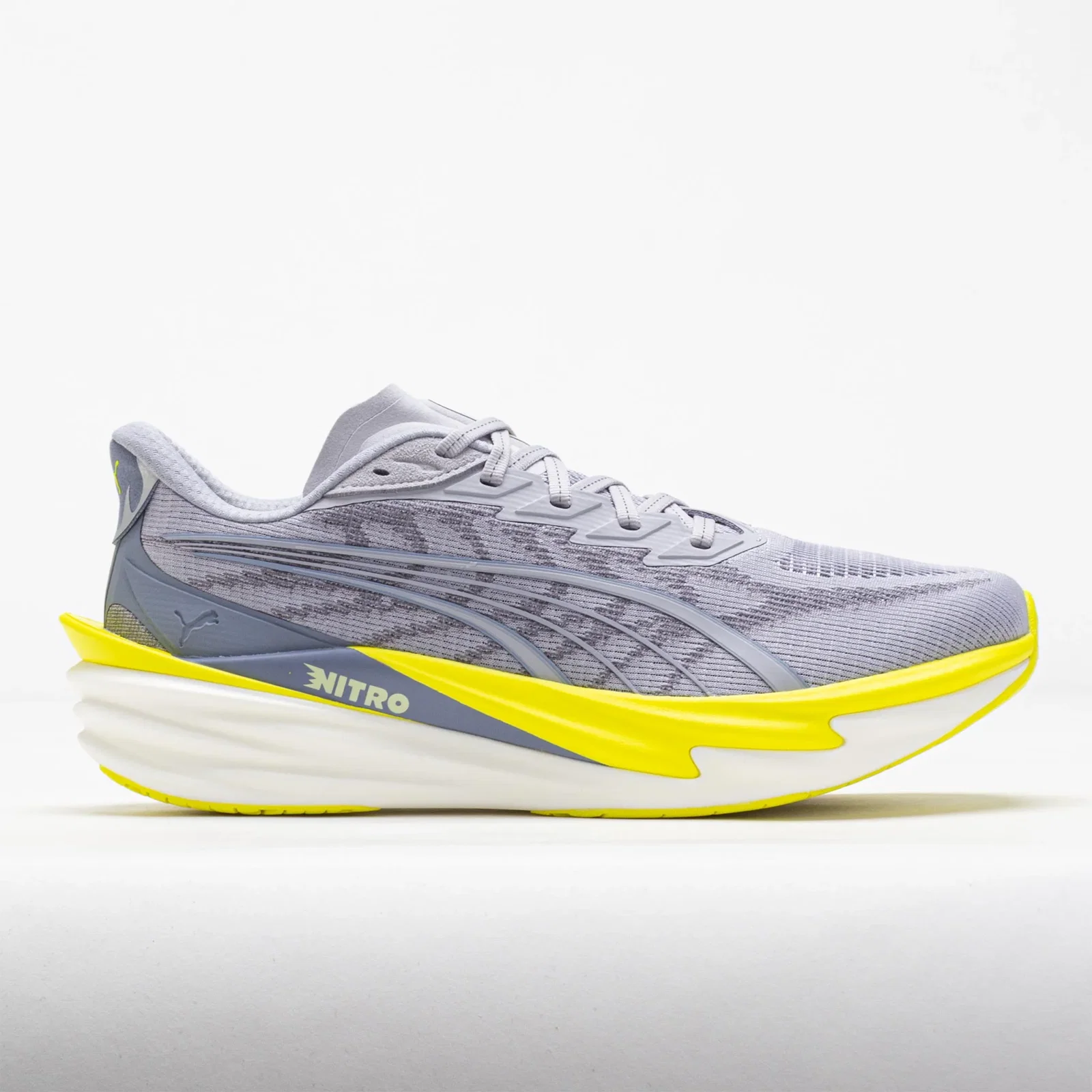 Image of Puma Deviate NITRO 4 Men's Vibrant Silver/Lux Lime