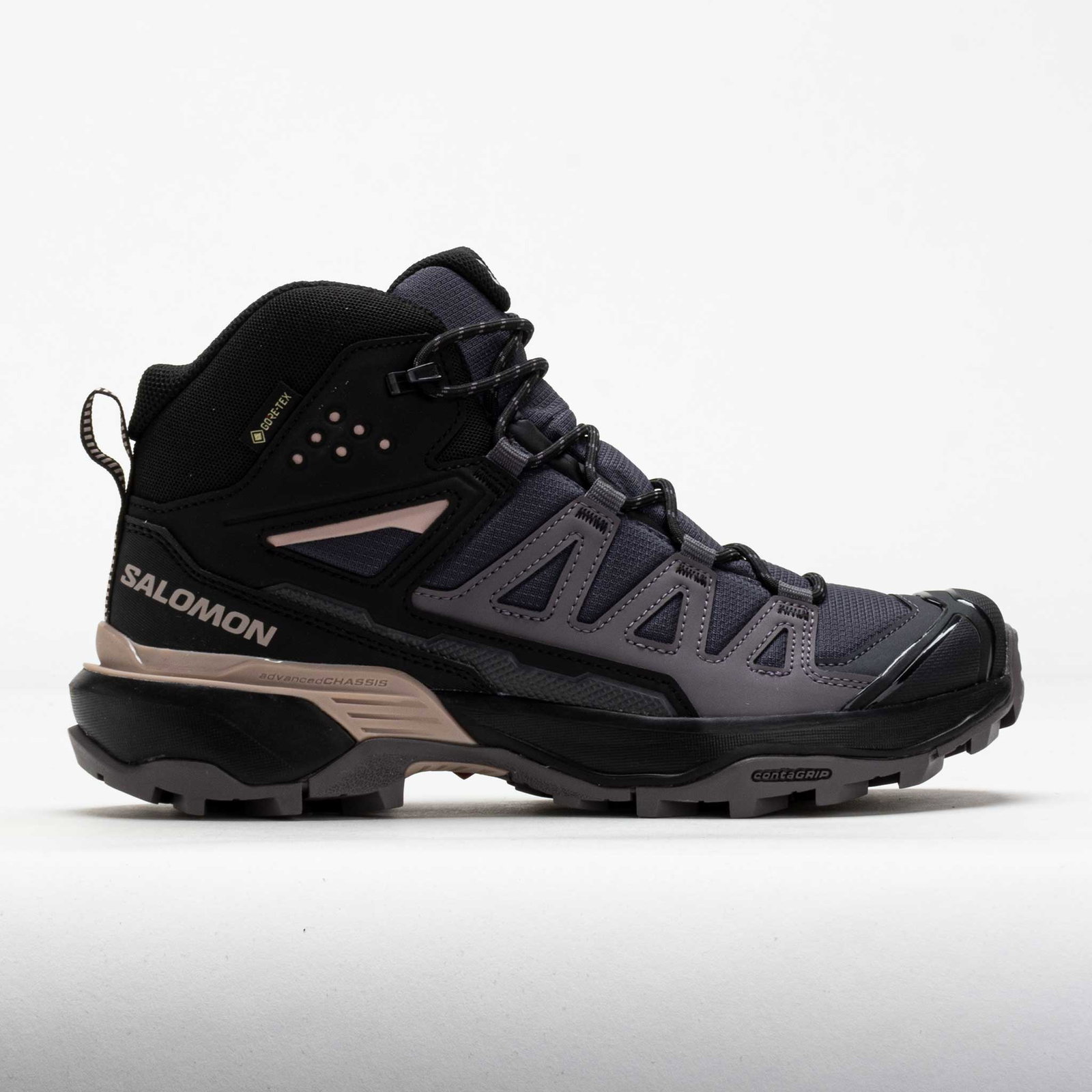 Image of Salomon X Ultra 360 Mid GTX Women's Nine Iron/Excalibur/Shadow Gray