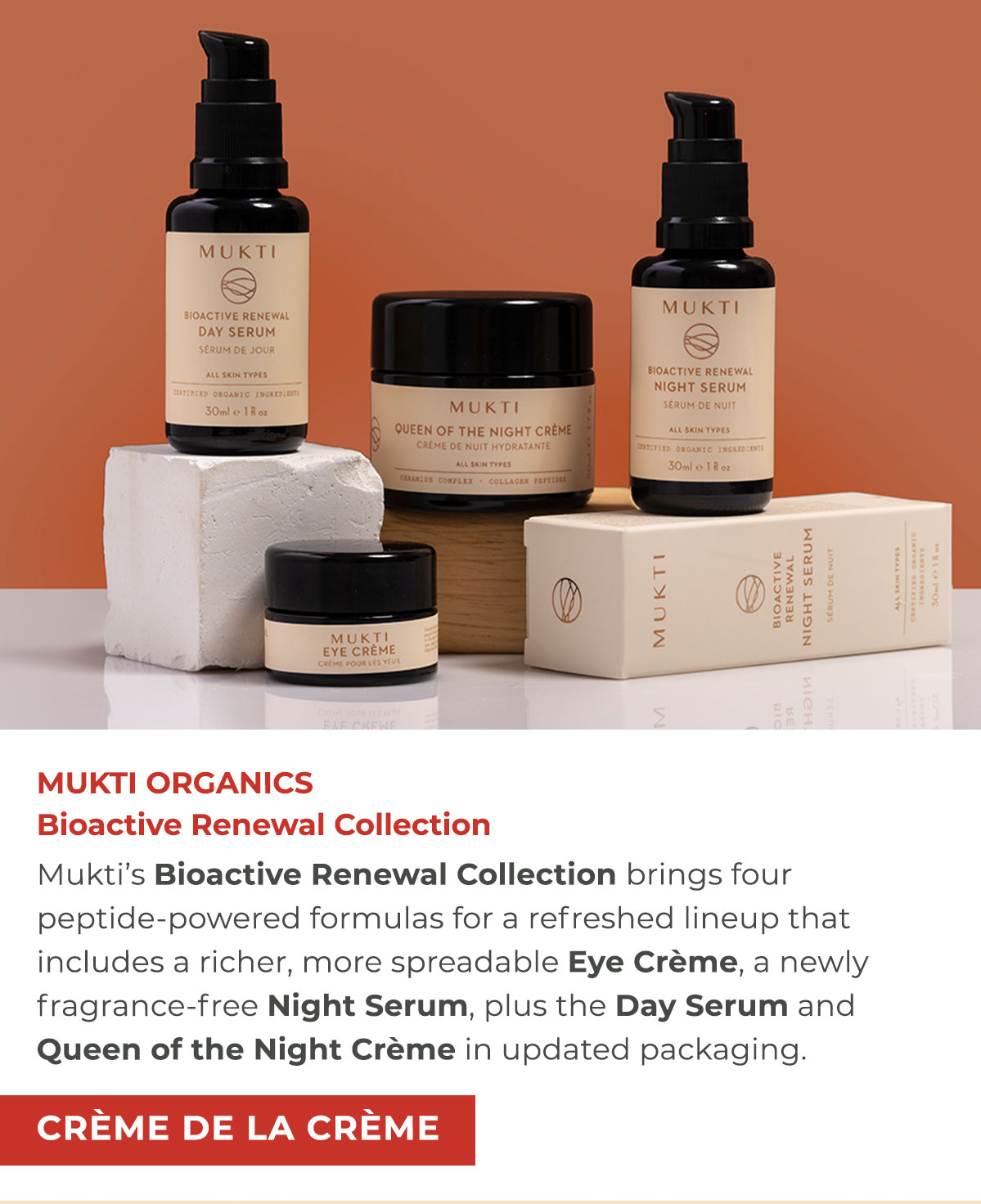 Mukti OrganicsBioactive Renewal Collection