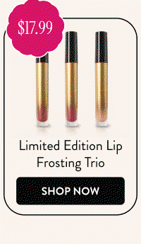 Limited Edition Lip Frosting Trio | Shop Now
