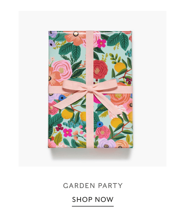 GARDEN PARTY | SHOP NOW