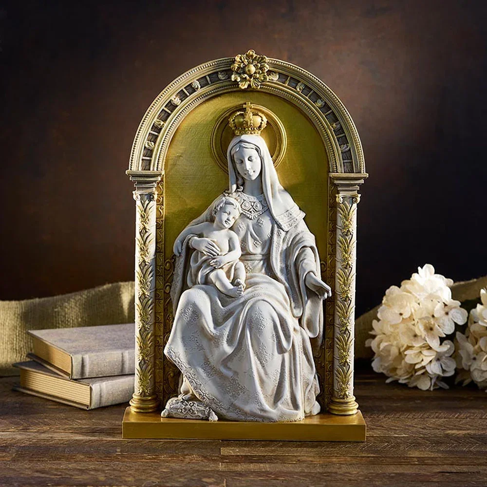 Mary Mother of Good Counsel Standing Plaque - 14