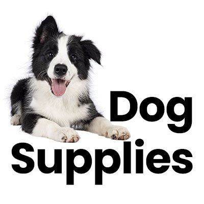 Dog supplies.