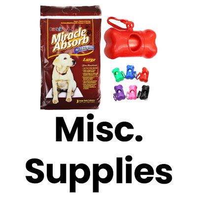 Miscellaneous supplies.