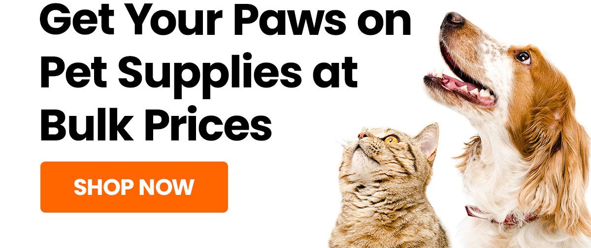 Get your paws on pet supplies at bulk prices.