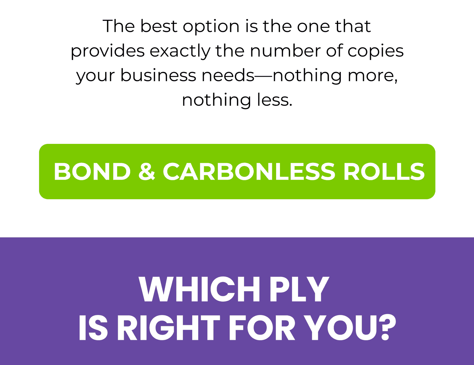 Bond & Carbonless Paper Rolls