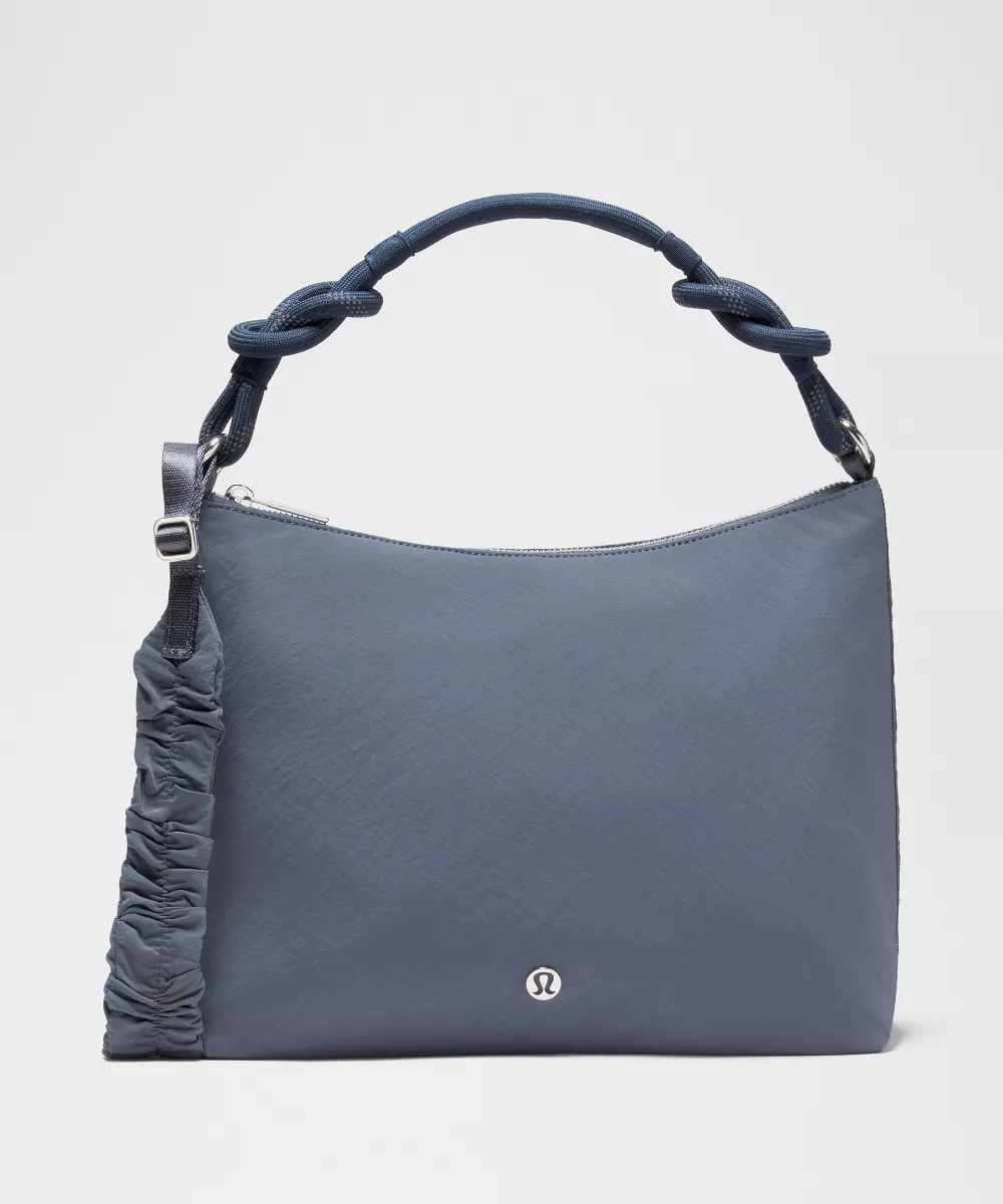 Convertible Ruched Crossbody Bag 6.5L