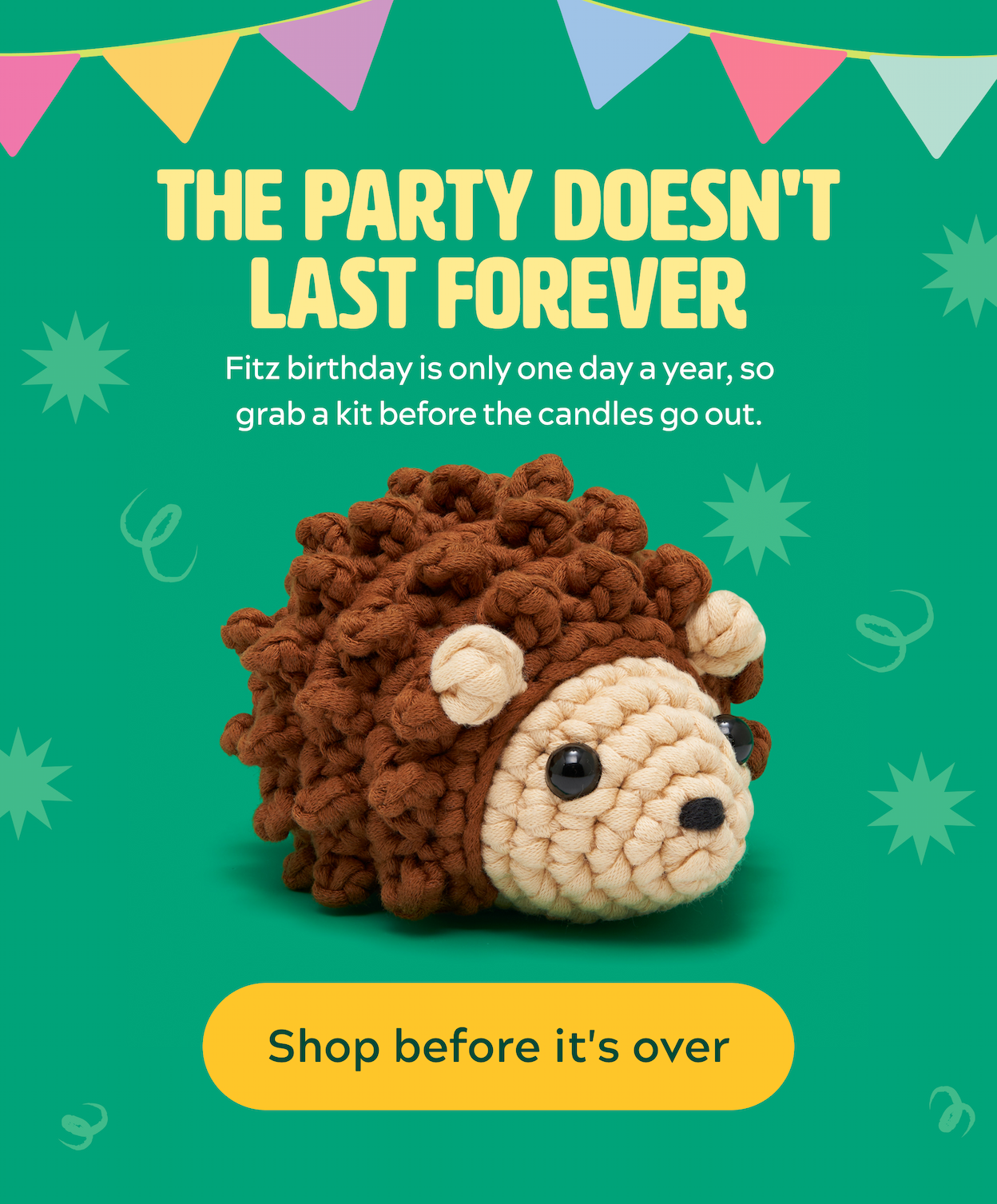 The party doesnt last forever [Shop now]