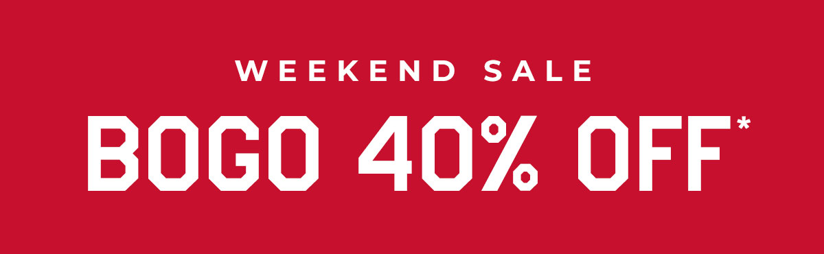 BOGO 40% off*