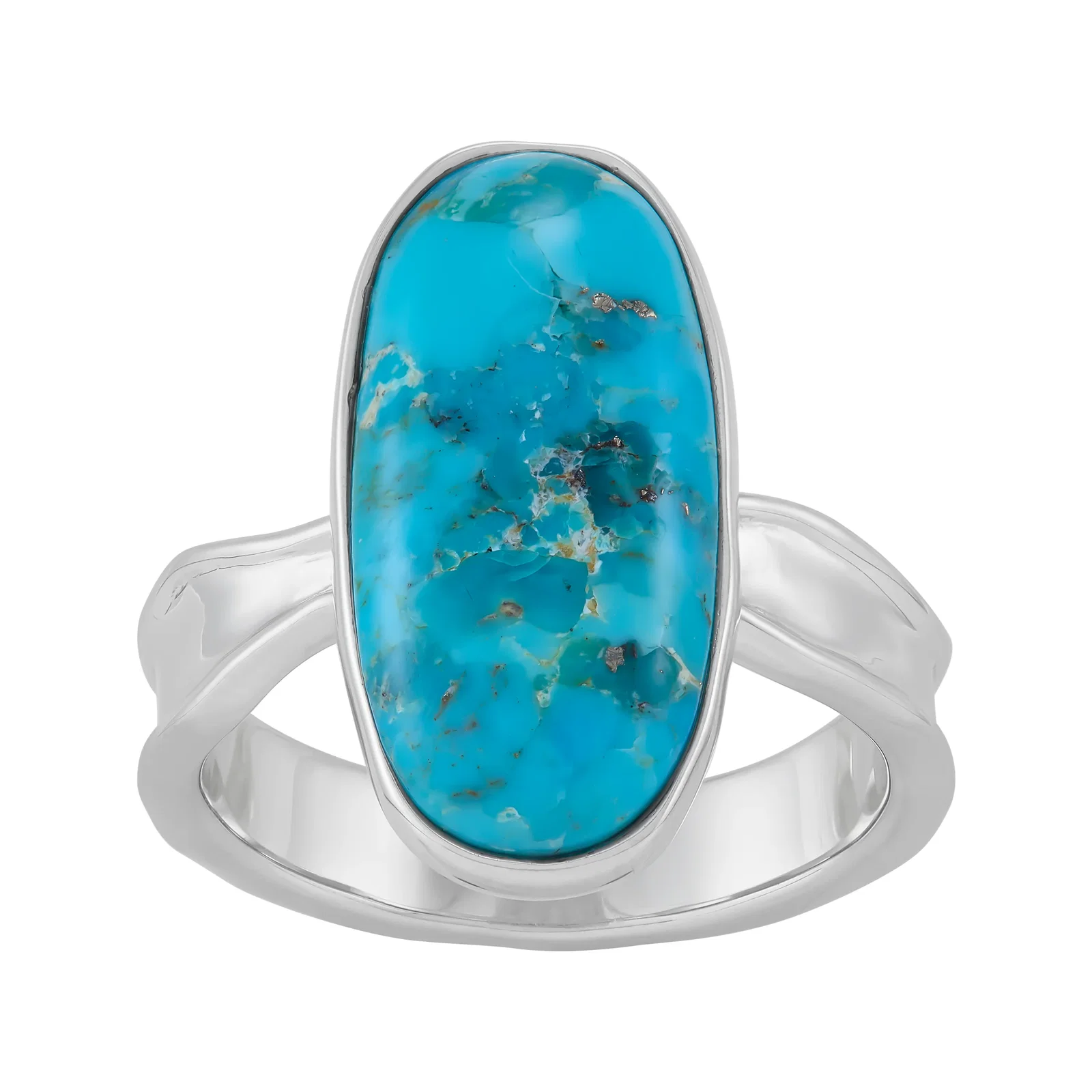 Picturesque Ring, Teal Turquoise