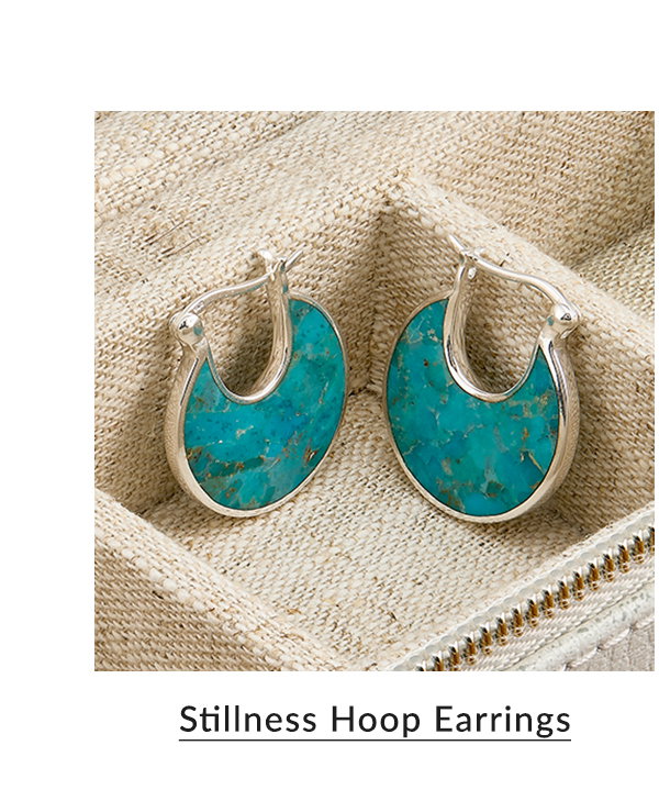 Stillness Hoop Earrings