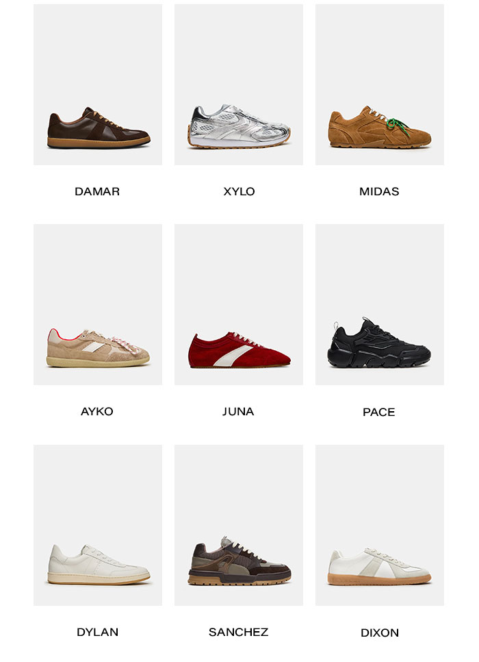 DAMAR, XYLO, MIDAS, AYKO, JUNA, PACE, DYLAN, SANCHEZ, DIXON