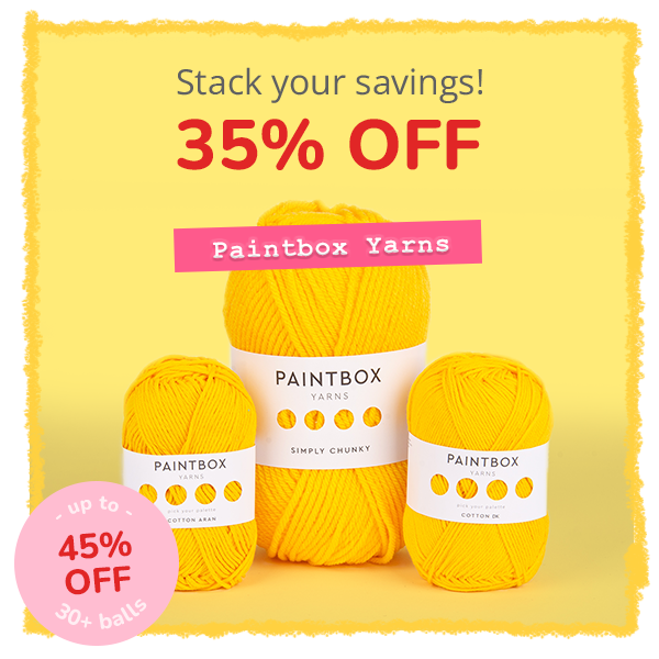Stack Your Savings! 35% off Paintbox Yarns (Up to 45% off 30+ balls!)