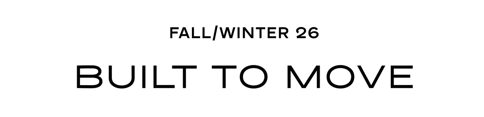 FW 2026 has landed