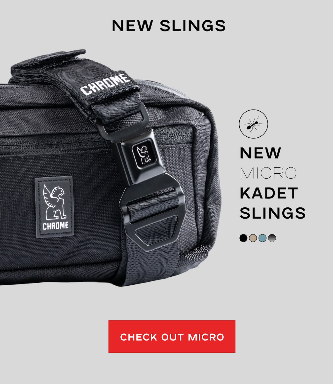 The side of the new Micro Kadet 3L Sling