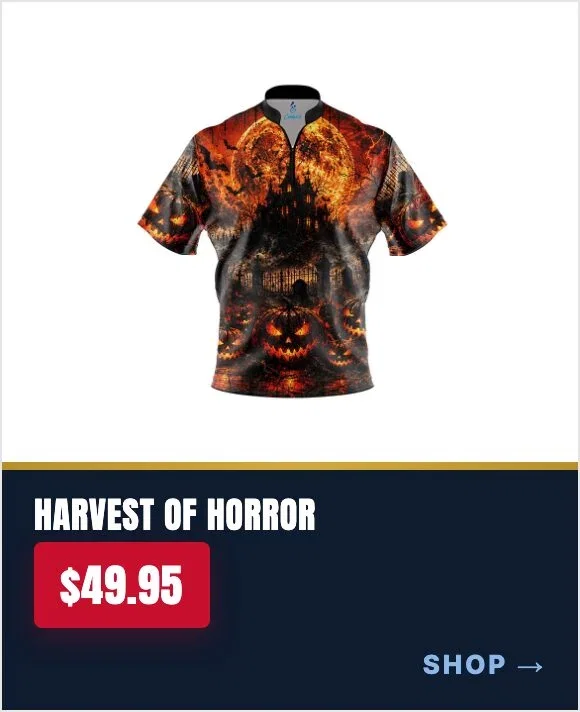 Harvest of Horror Fast Track CoolWick Bowling Jersey