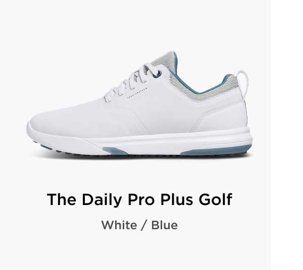 The Daily Pro Plus Golf - White/Blue