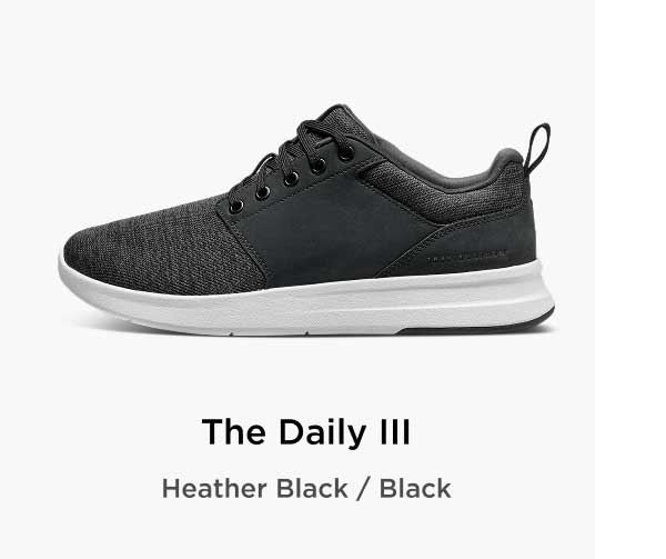 The Daily III - Heather Black/Black