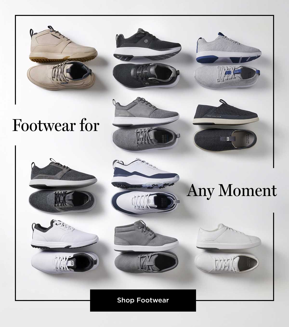 Footwear for Any Moment