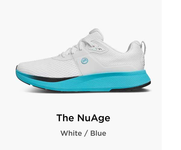The NuAge - White/Blue