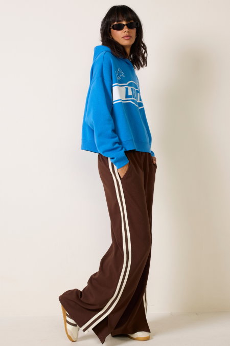 SHOP Lions Oversized Crop Hoodie