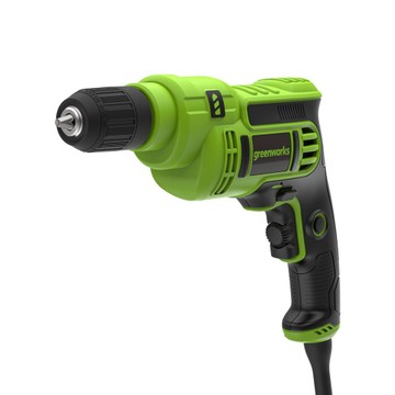 Greenworks 7 Amp 3/8in Keyless Corded Drill - Open Box
