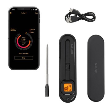 Taylor Bluetooth App Wireless Digital Cooking Kitchen Meat T - Open Box