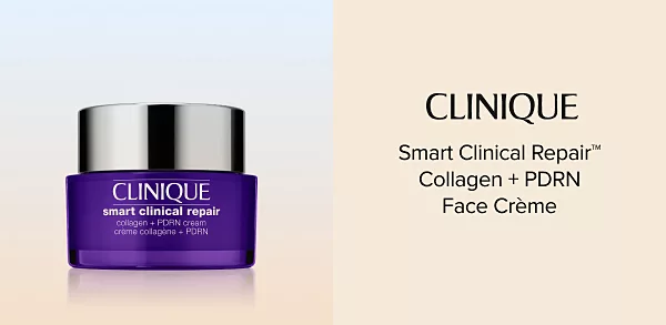 Clinique smart clinical repair collagen and PDRN face creme. Shop now.