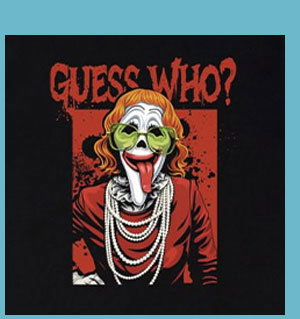 Ghost Face Wassup Guess Who T Shirt