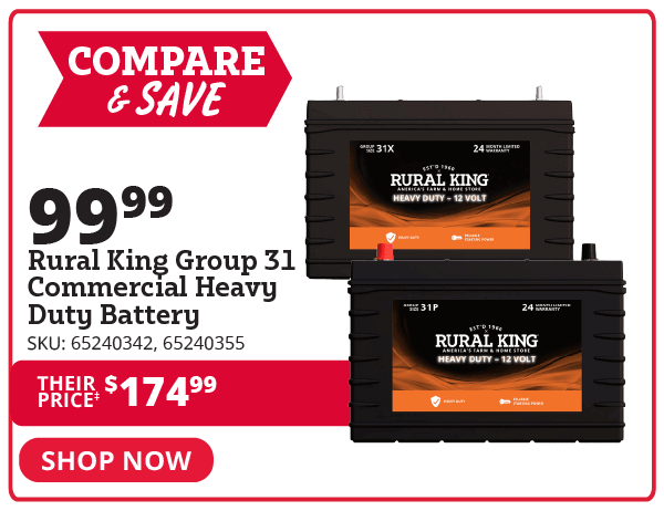 group 31 rk batteries