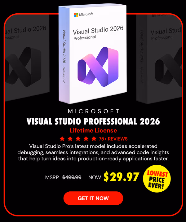 Microsoft Visual Studio Professional 2026
