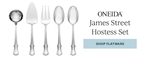 ONEIDA  James Street Hostess Set  [SHOP FLATWARE]