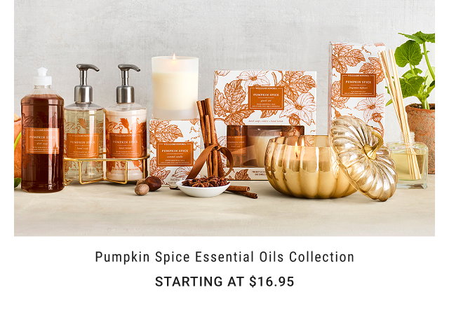 Pumpkin Spice Essential Oils Collection - Starting at $16.95
