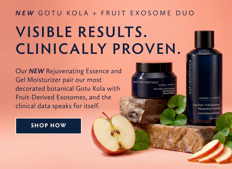 Visible Results, Clinically Proven: New Gotu Kola + Fruit Exosome Duo 