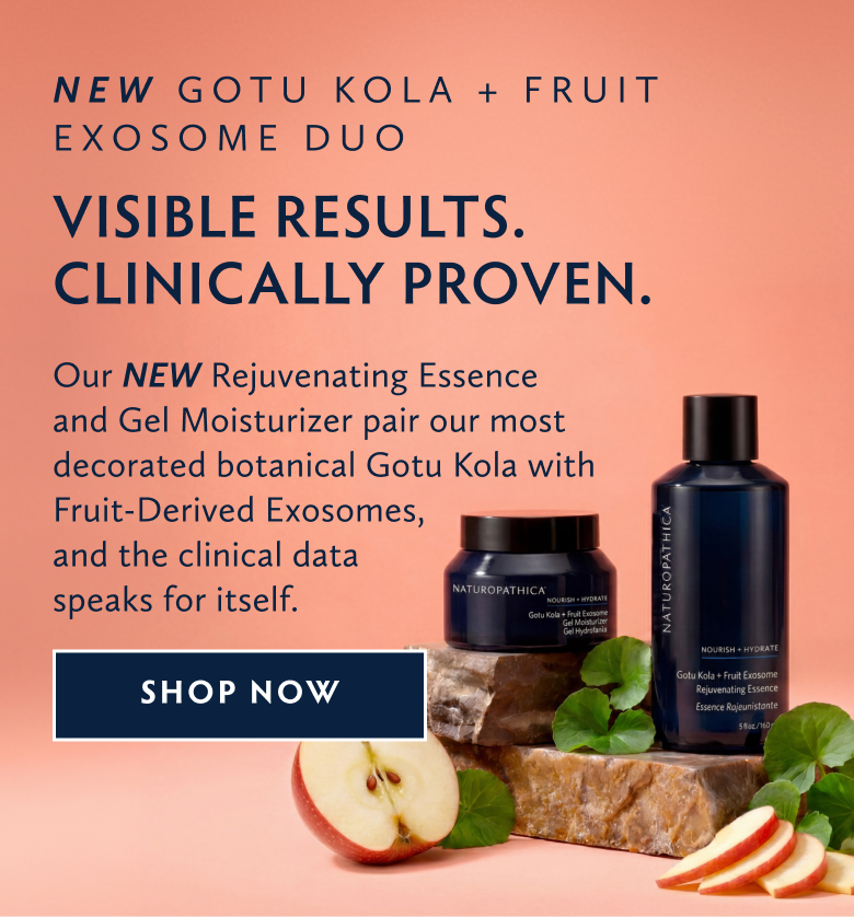 Visible Results, Clinically Proven: New Gotu Kola + Fruit Exosome Duo 