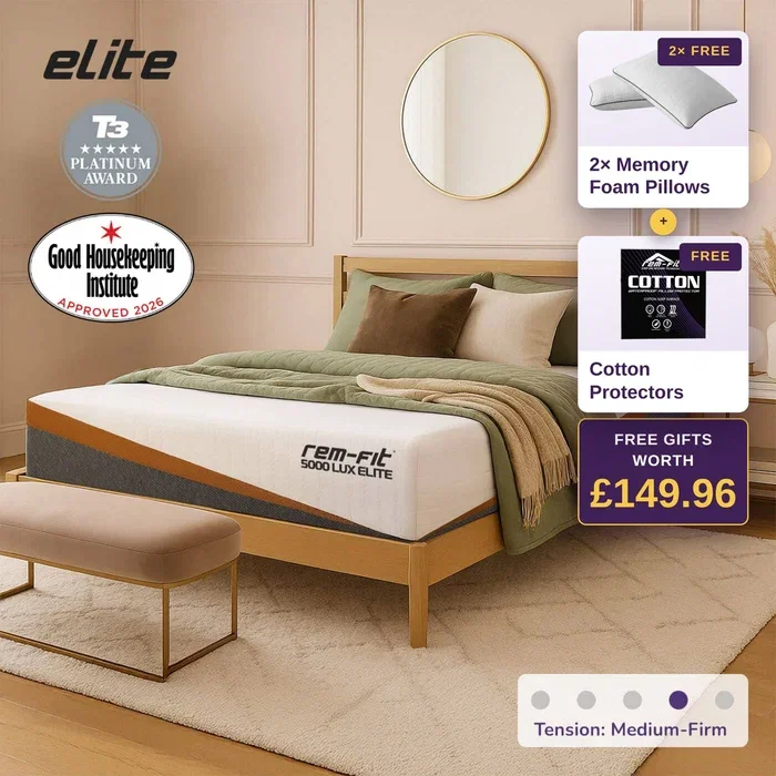 REM-Fit August Mega Giveaway - free pillows and pillow protectors with every mattress