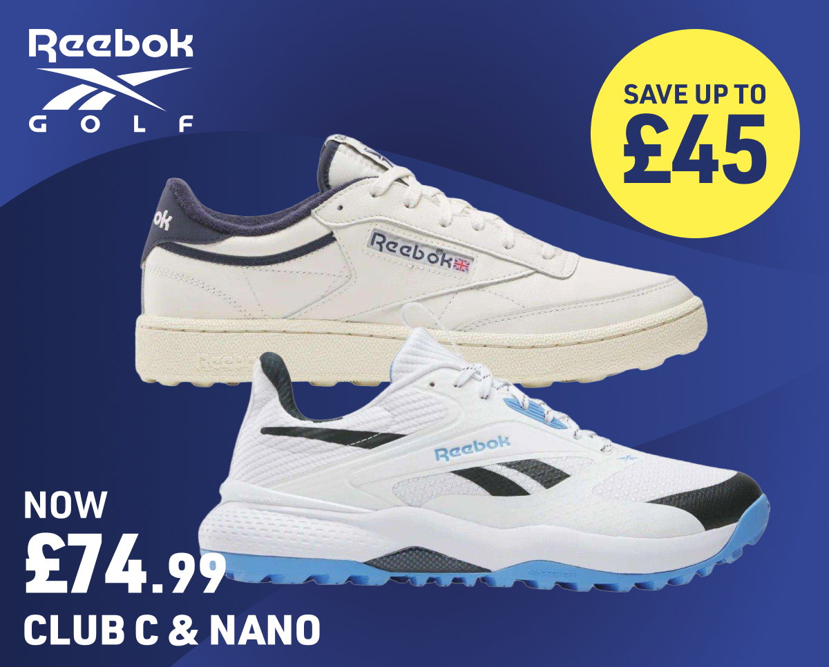 Two different Reebok Golf Shoe Models