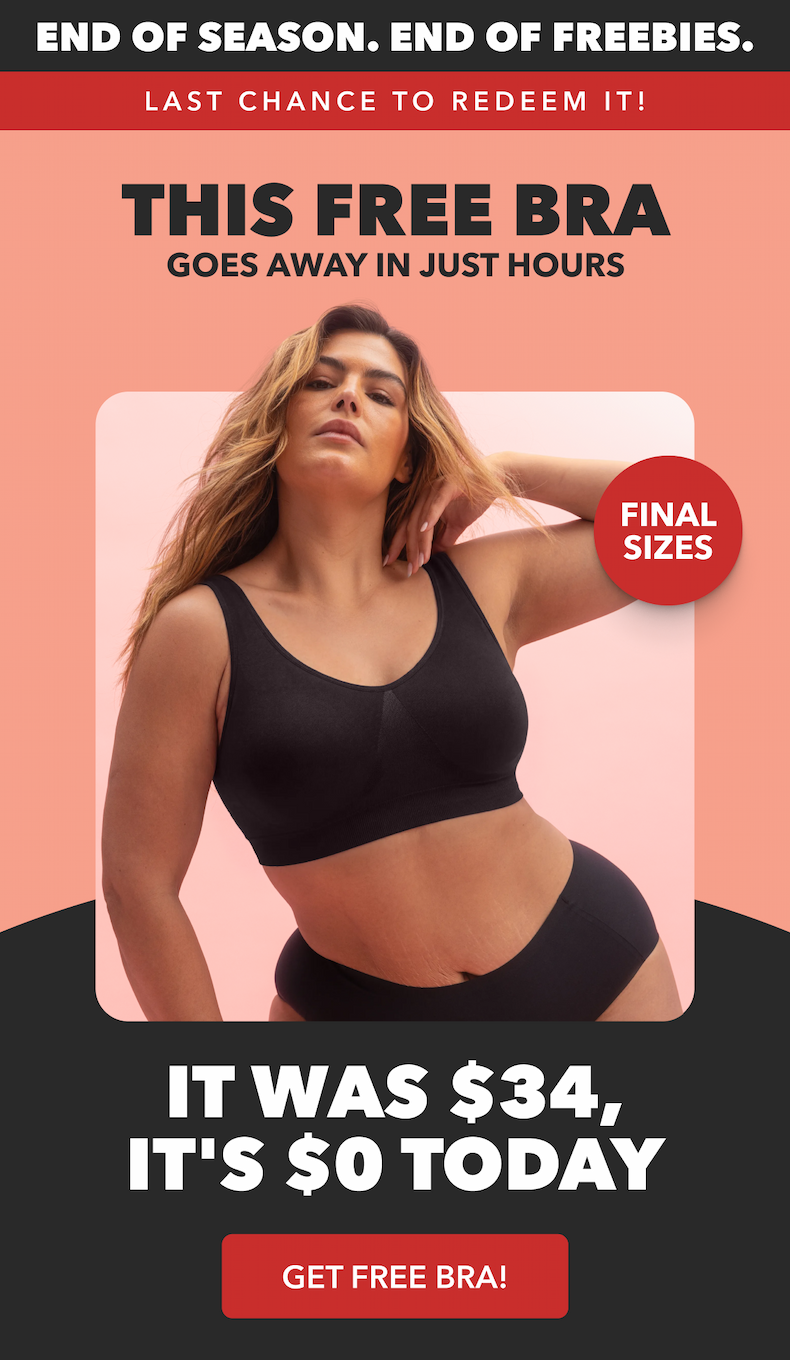 This Free Bra Goes Away in Just Hours
