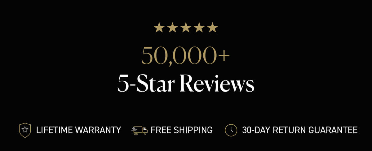 50,000+ Star Reviews