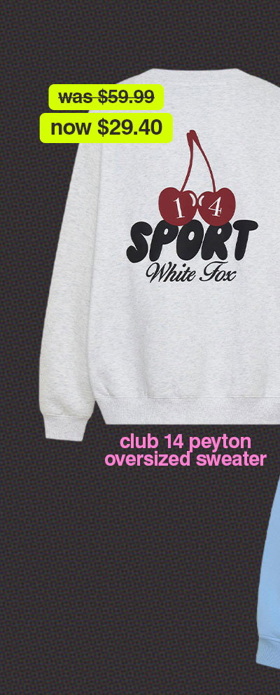 CLUB 14 PEYTON OVERSIZED SWEATER