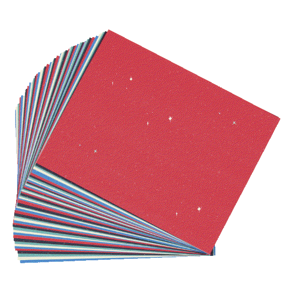 Colorations® 9" x 12" Glitter Construction Paper - 50 Sheets