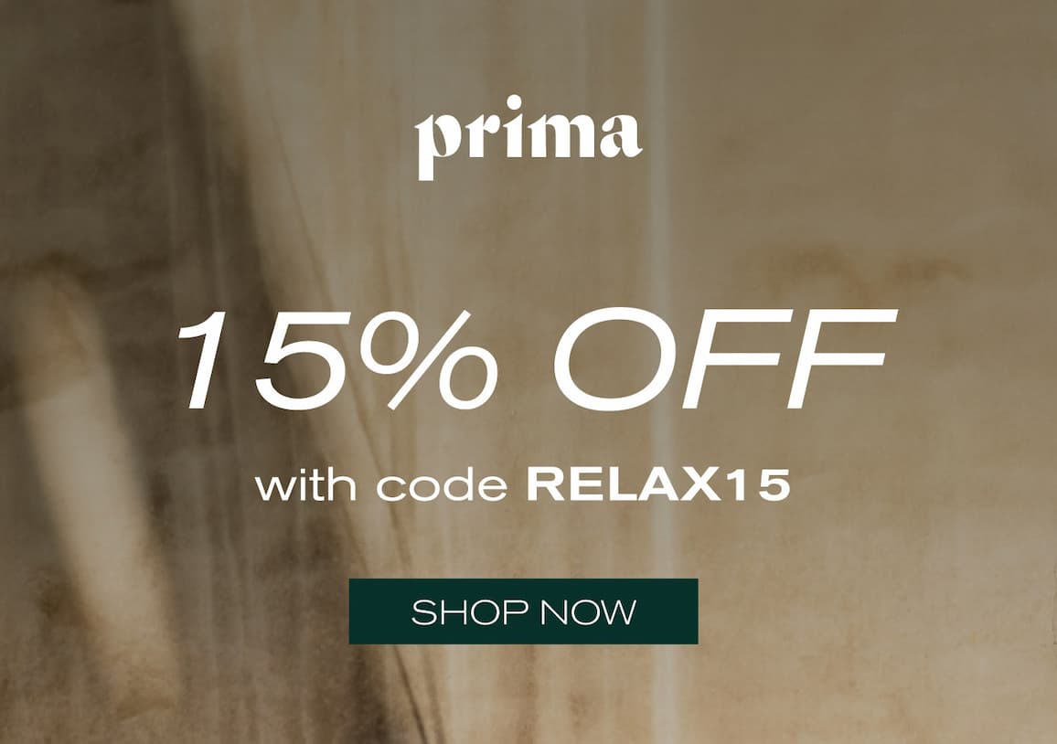 Shop 15% off sale for Relaxation Day
