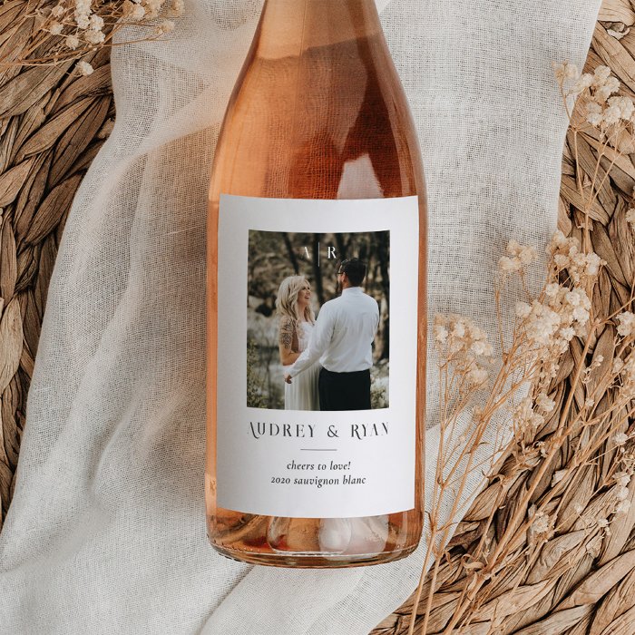 A bottle label