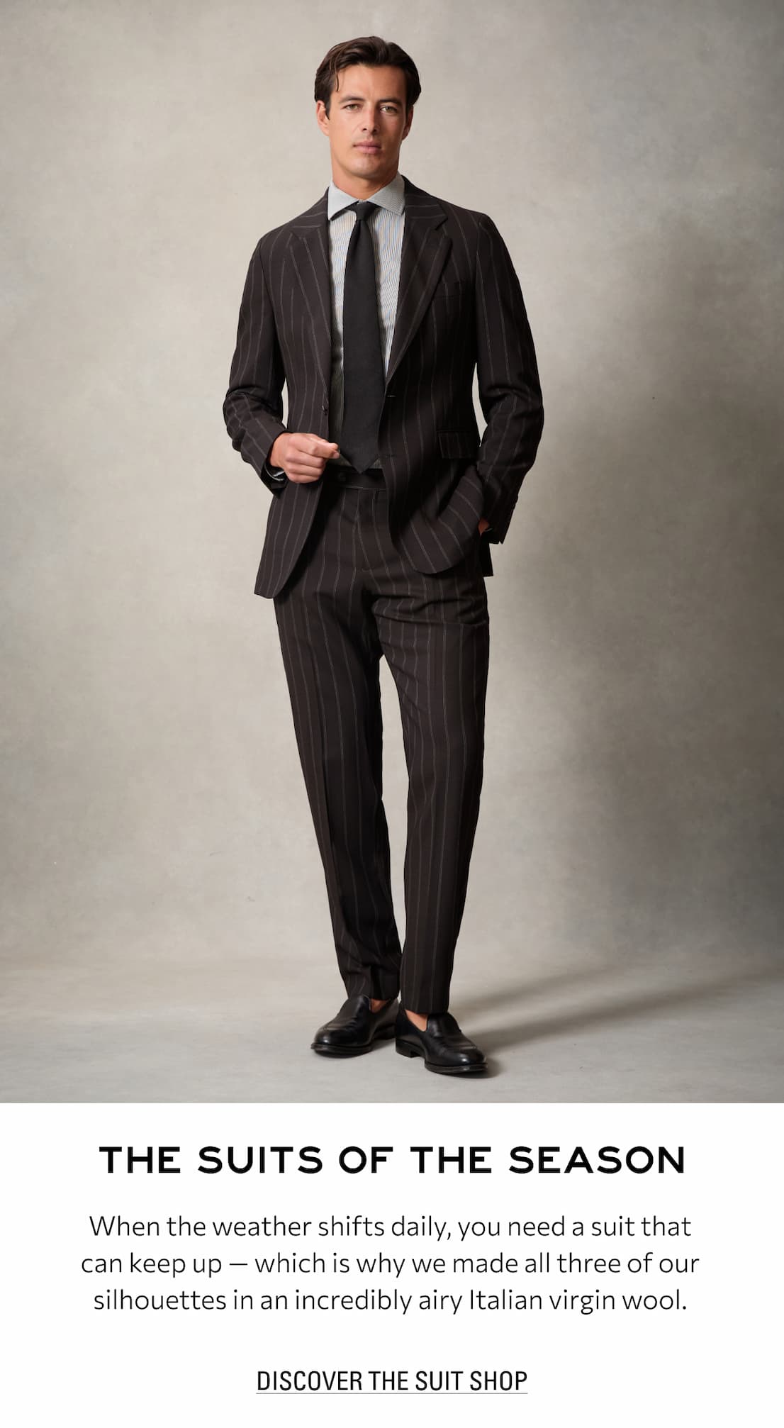 DISCOVER THE SUIT SHOP