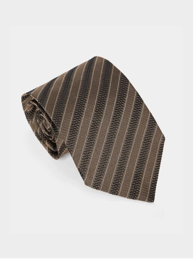 Italian Silk Stripe Tie