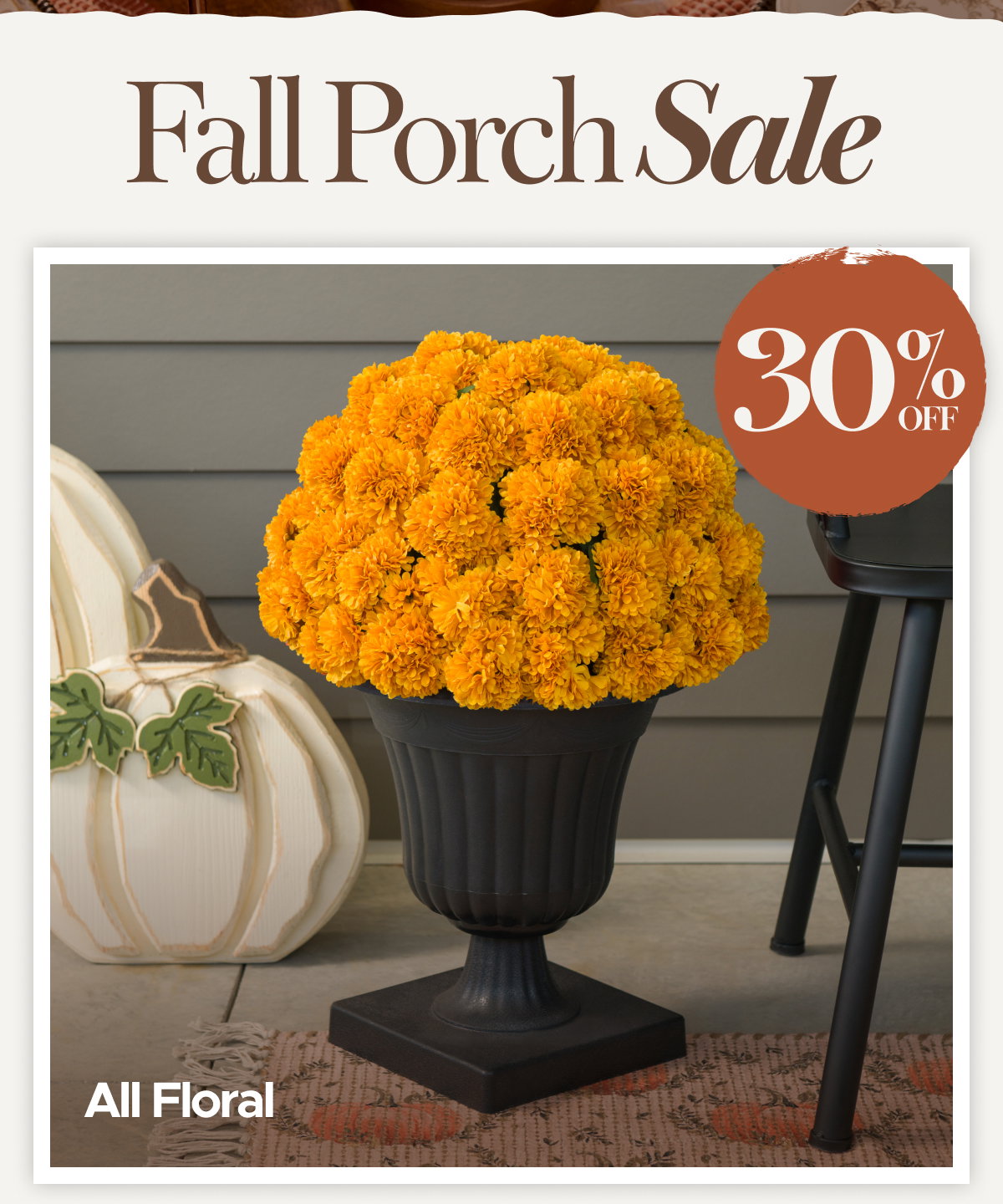 Fall Porch Sale