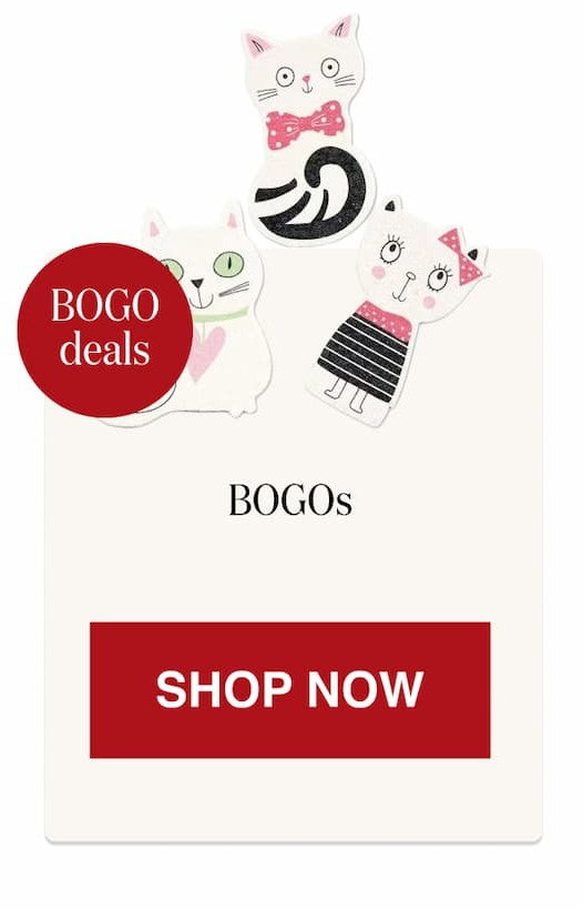 BOGOs [Click here to Shop Now]