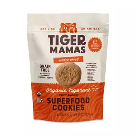  TigerMamas Organic Superfood Cookies, Maple Spice